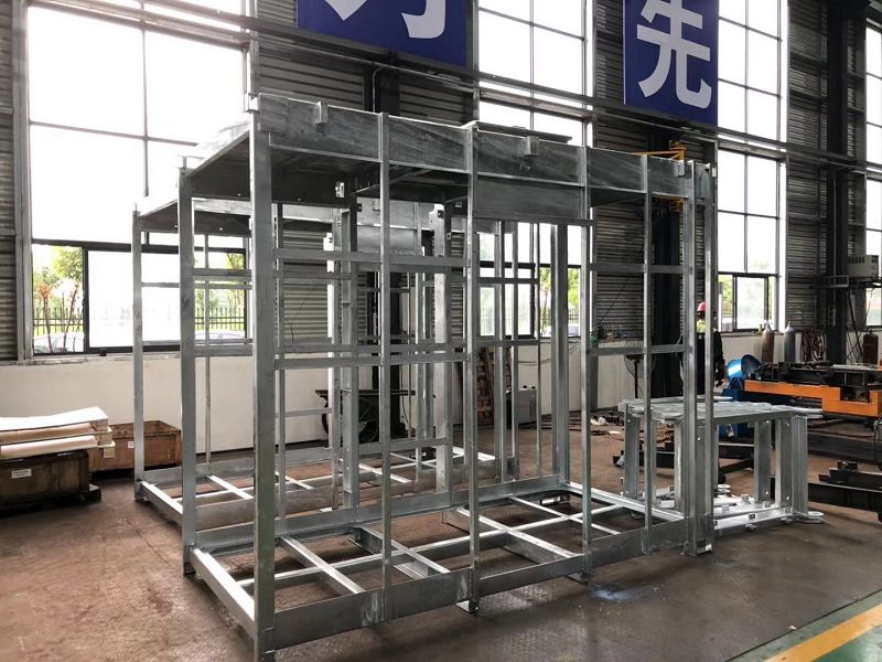 Galvanized hoisting cage Galvanized hoisting cage